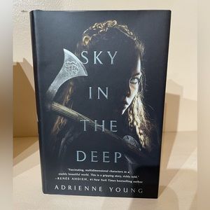 Sky in the Deep Adrienne Young Owlcrate Exclusive Cover Signed First Edition